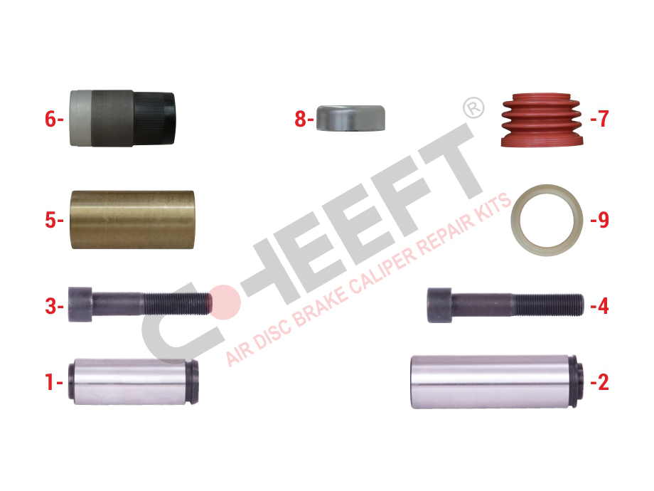 Р/К суппорта KNORR SB6/7/SN6/7/SK7/SL7/SM7 направляющие CHEEFT 108000