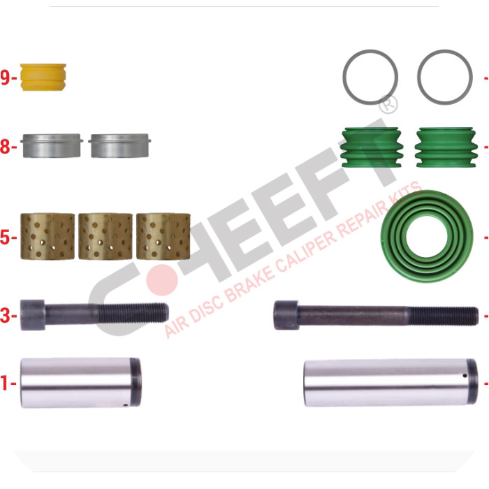 Р/К суппорта WABCO MAXX22 направляющие CHEEFT 3140