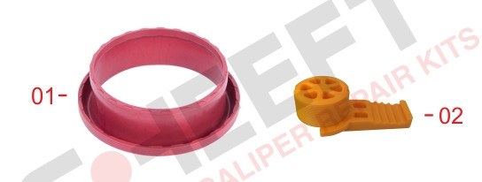 Р/К суппорта HALDEX MODUL T пыльник и загрушка SBS 2220 CHEEFT 6020