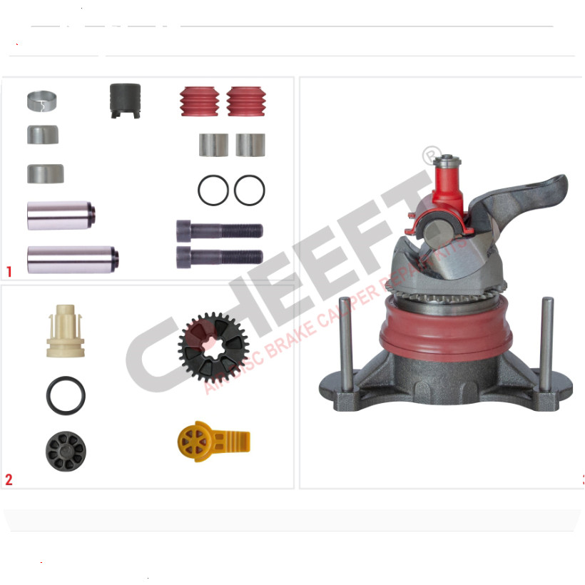 Р/К суппорта HALDEX MODUL T GEN1 механизм в сборе с направляющими CHEEFT 600110